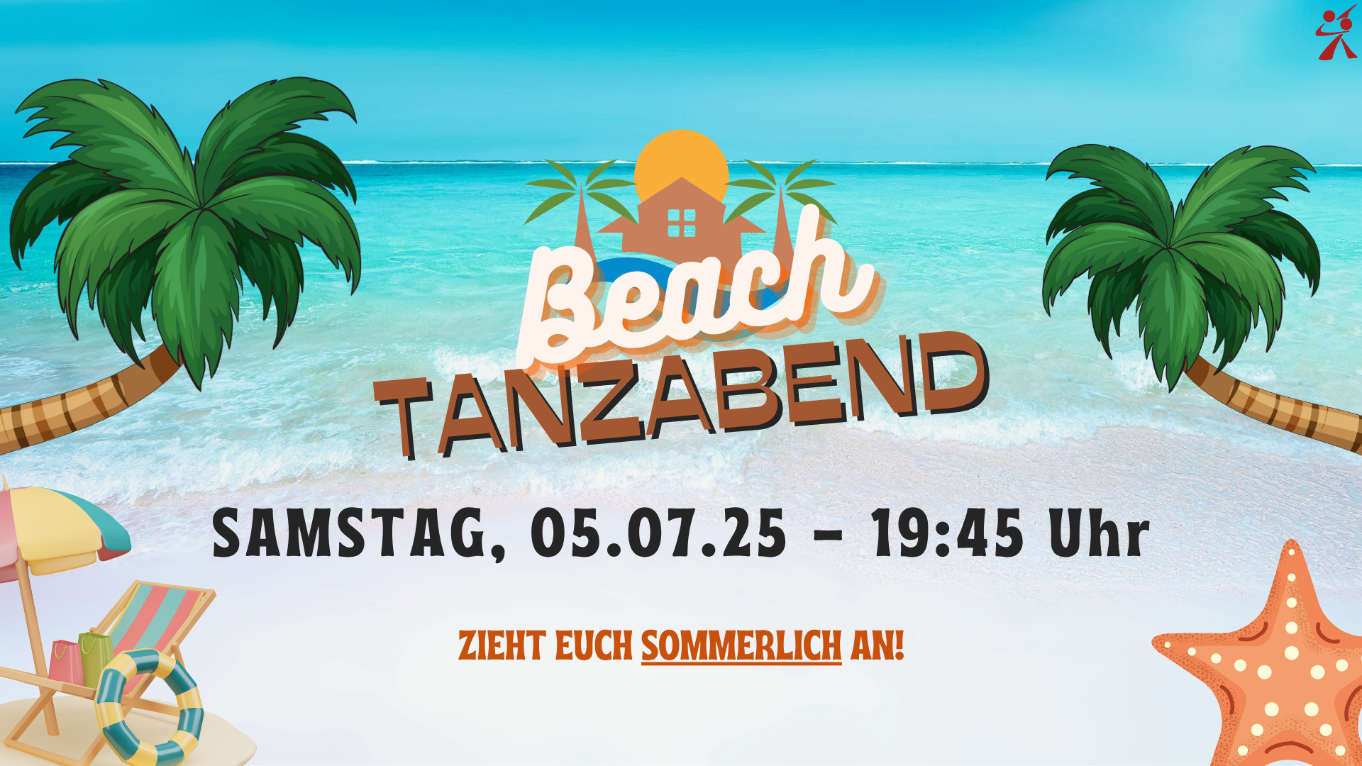 Bild für unseren Beach Tanzabend